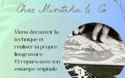 Atelier Linogravure – 11 janvier – Mintaka & Co